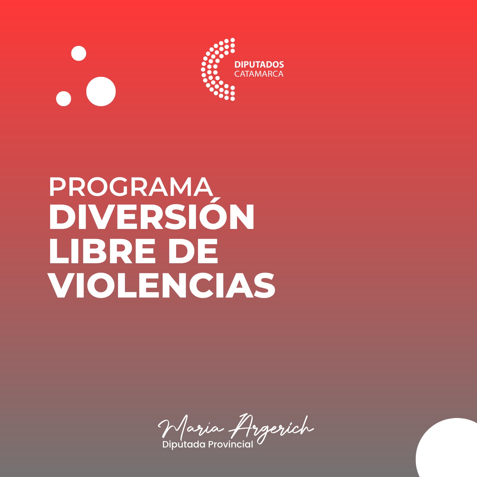 Programa Diversión Libre de Violencias