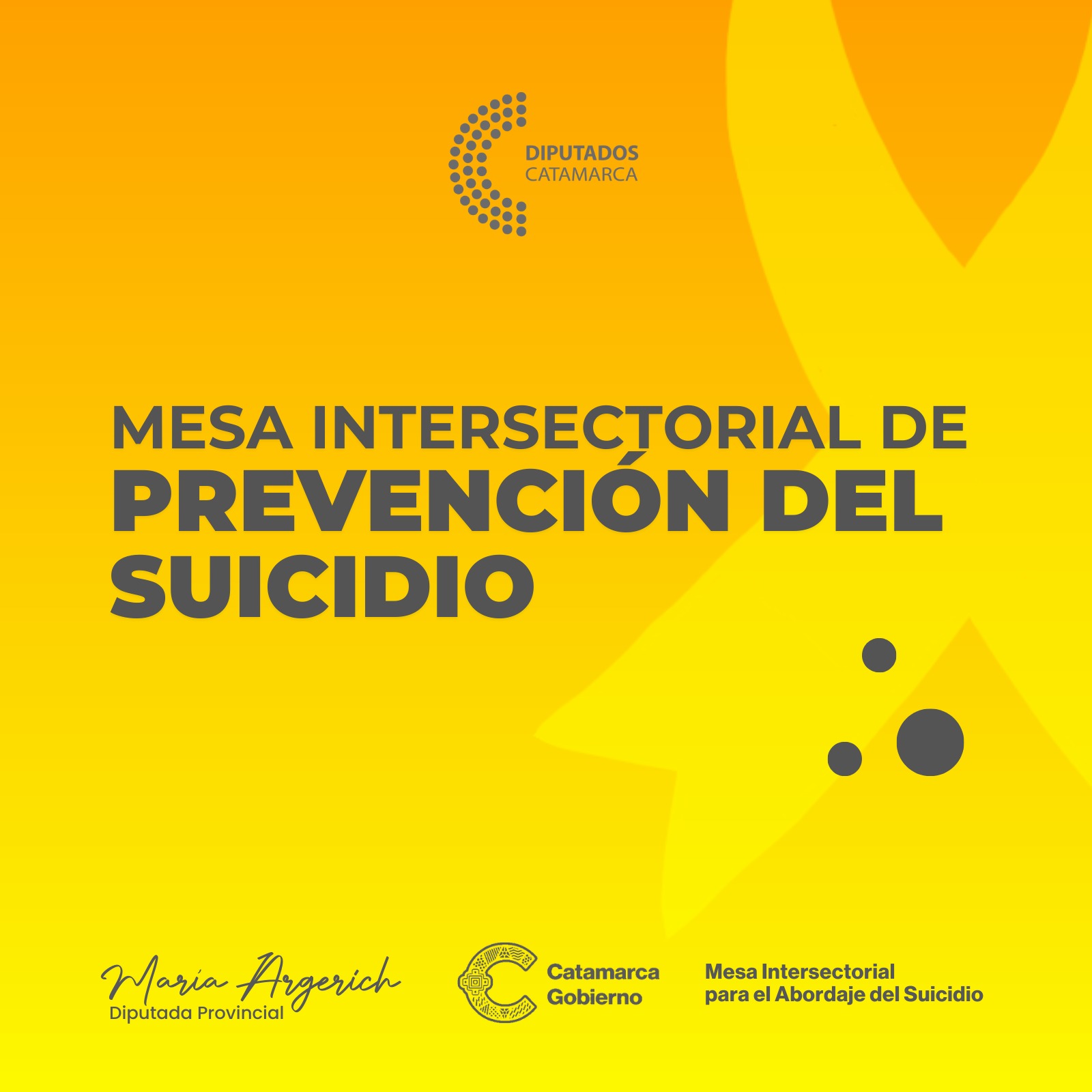 MESA INTERSECTORIAL DE PREVENCIÓN DEL SUICIDIO.