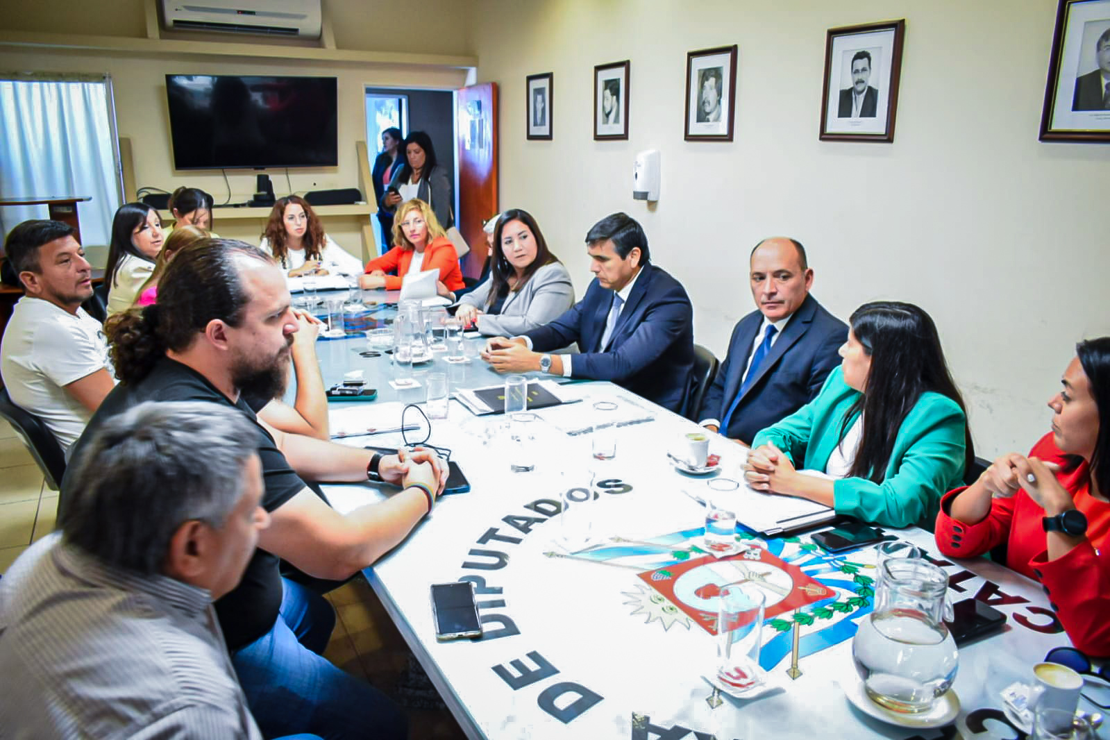 La Cámara Baja recibió integrantes de la Corte de Justicia para analizar su Presupuesto