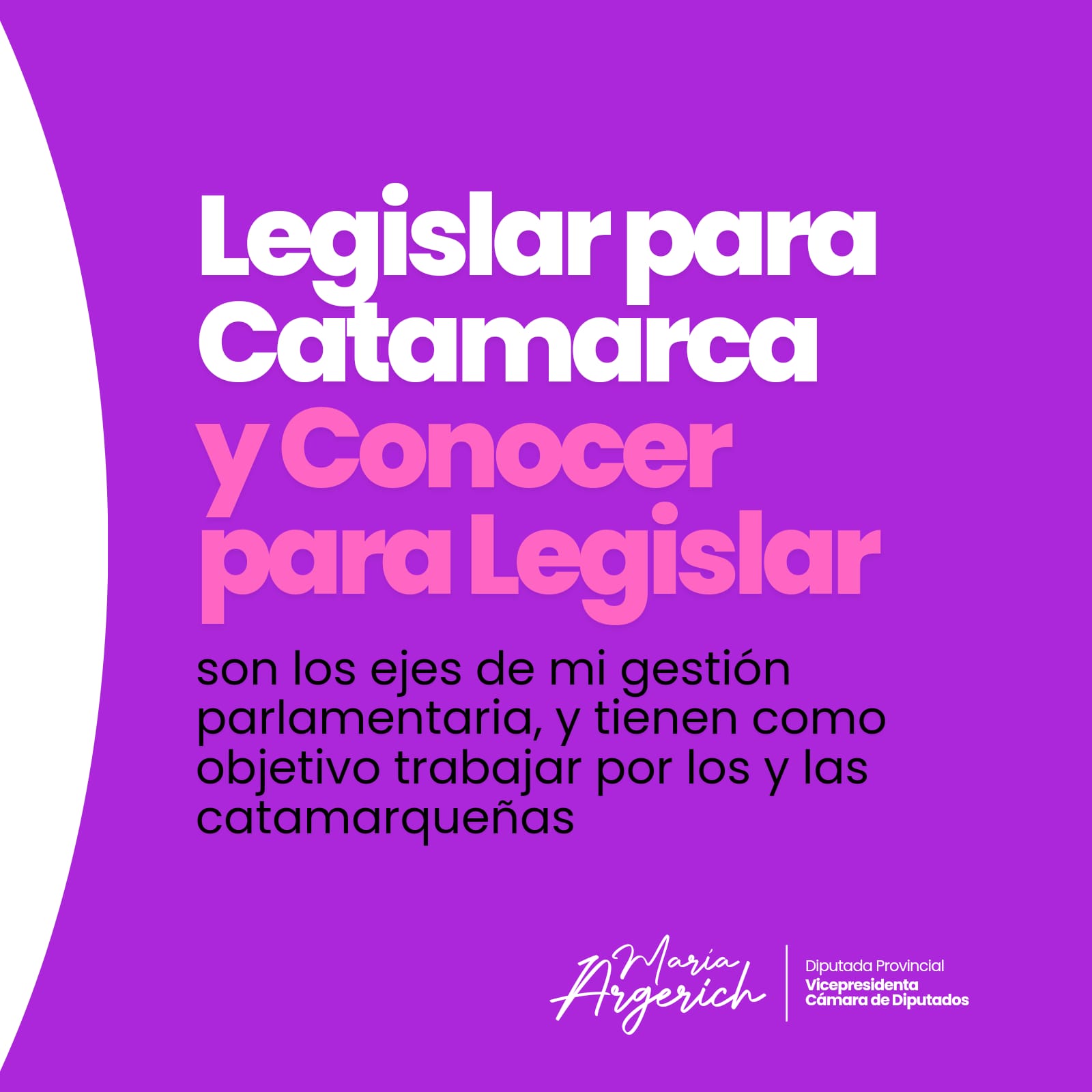 Quiero compartir un resumen de lo que fue mi labor legislativa en este primer semestre del año 2024. Teniendo la convicción de que con trabajo y compromiso construiremos una Catamarca mejor.