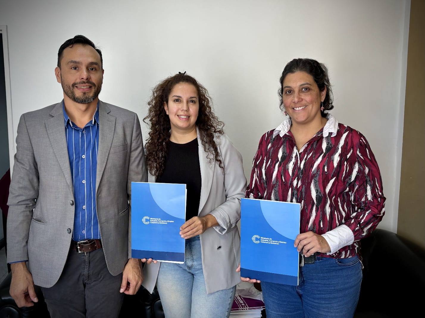 Reunión con el Secretario de Economía del Conocimiento, Mario Guaraz y la Directora de Industria 4.0, Carolina Zurita