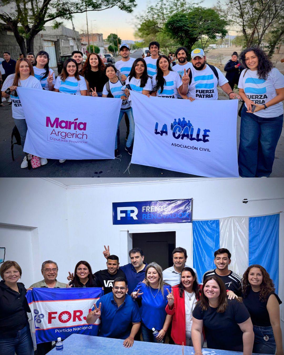 Nos une la convicción de que el futuro se construye entre todas y todos. Gracias por ser parte de esta jornada llena de compromiso y esperanza.