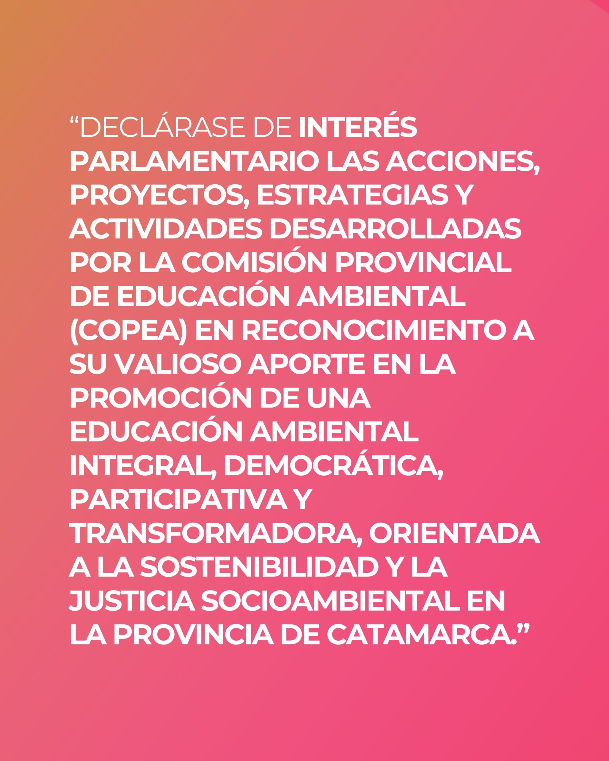 EN LA SEXTA SESIÓN ORDINARIA DEL PERÍODO 136º DEL AÑO 2025 PRESENTÉ EL SIGUIENTE PROYECTO DE DECLARACIÓN: