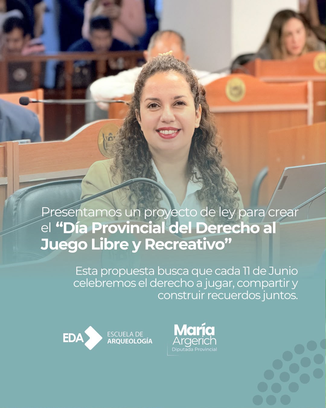 Presentamos un proyecto para crear el Día Provincial del Derecho al Juego Libre y Recreativo.