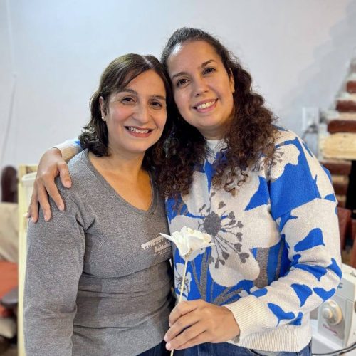 Ella es Laura Cecilia Zurita, emprendedora de la Feria de las Emprendedoras, que con esfuerzo y dedicación apuesta al trabajo como motor de su crecimiento.