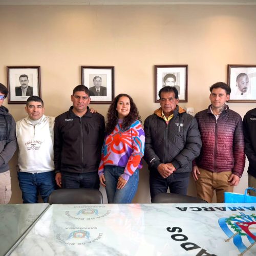 Encuentro con el Consorcio de Riego de Fiambalá.
