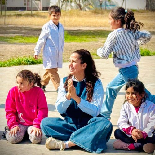 Velar por infancias libres y felices es tarea de todos, por eso celebramos su día de en la Escuela La Pampa.