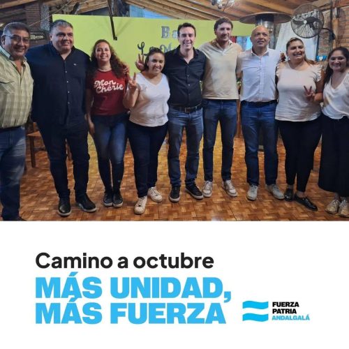 Compartimos una reunión con compañeros y compañeras Andalgalenses