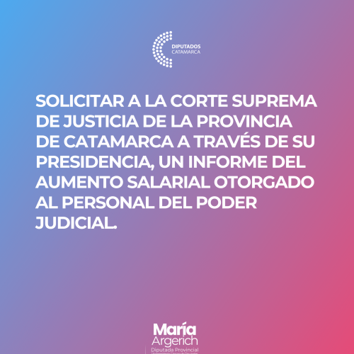 EN LA PRIMER SESIÓN EXTRAORDINARIA DEL PERÍODO 136º DEL AÑO 2025 PRESENTÉ EL SIGUIENTE PROYECTO DE RESOLUCIÓN: