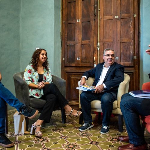 Jalil se reunió con el Embajador de la India y empresarios